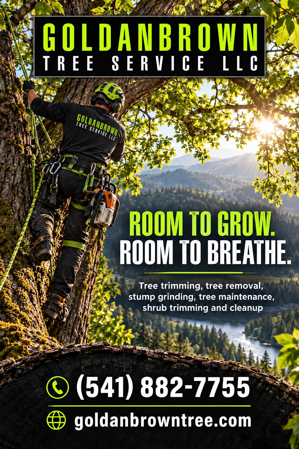 Goldanbrown Tree Service LLC — portrait advertisement