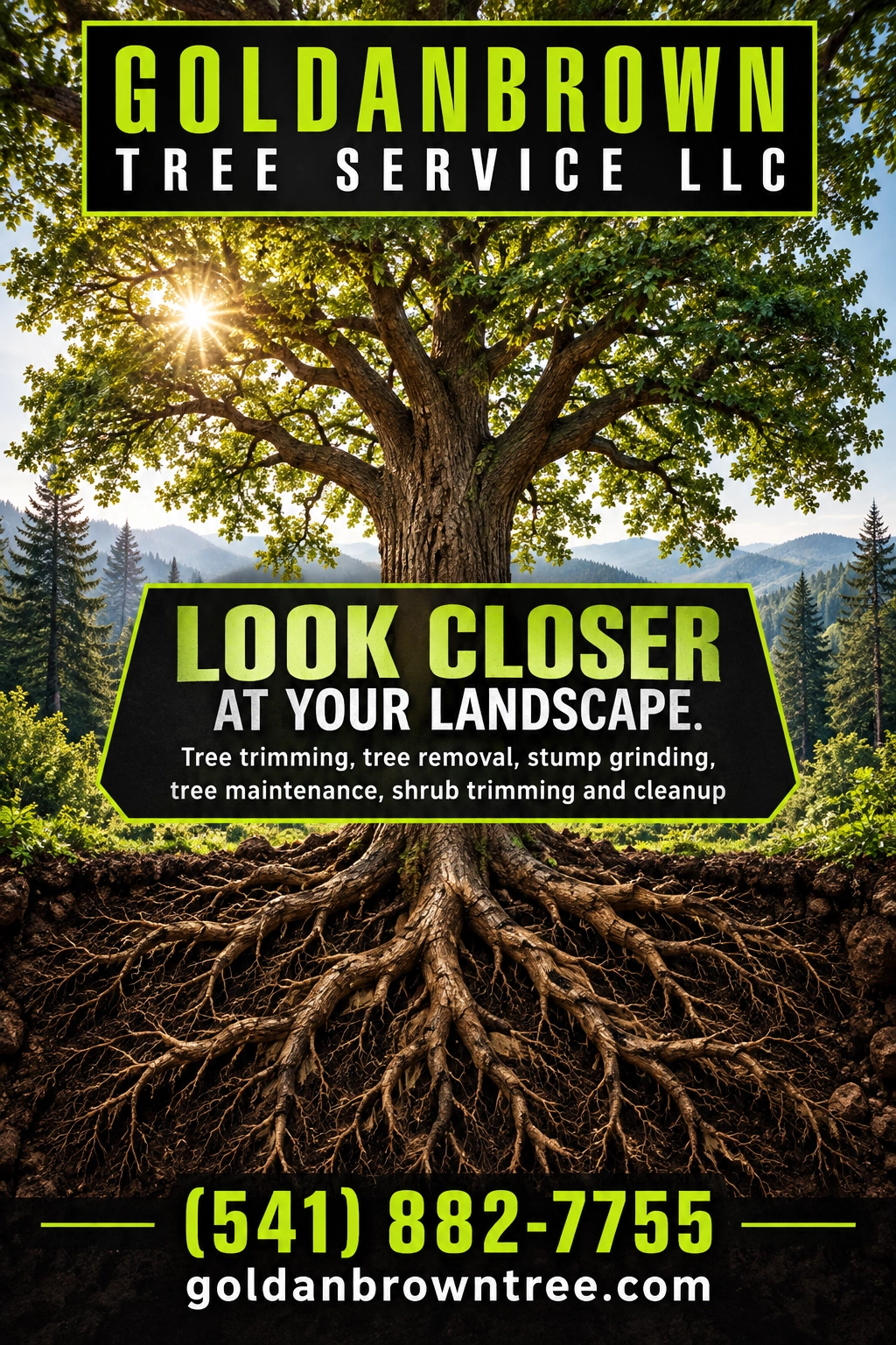 Goldanbrown Tree Service LLC — portrait advertisement