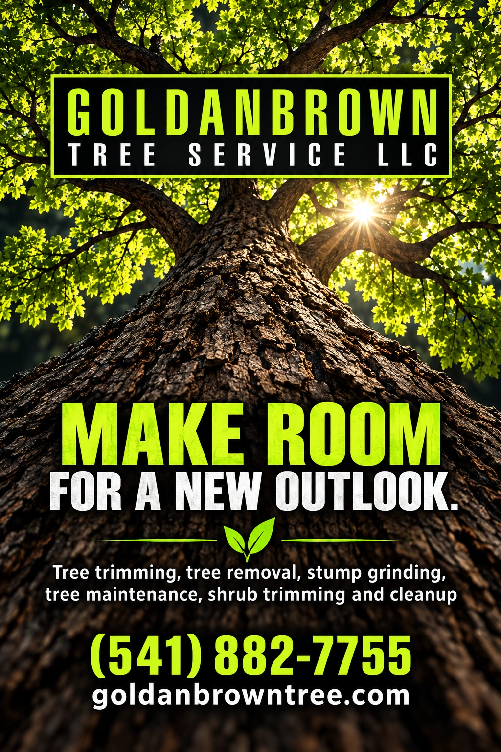 Goldanbrown Tree Service LLC — portrait advertisement