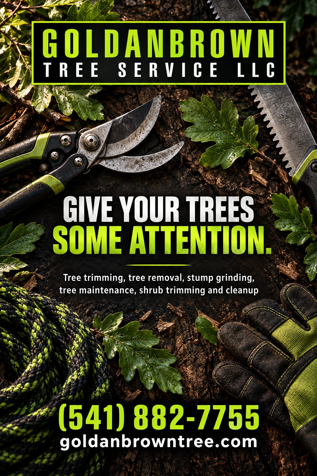 Goldanbrown Tree Service LLC — portrait advertisement