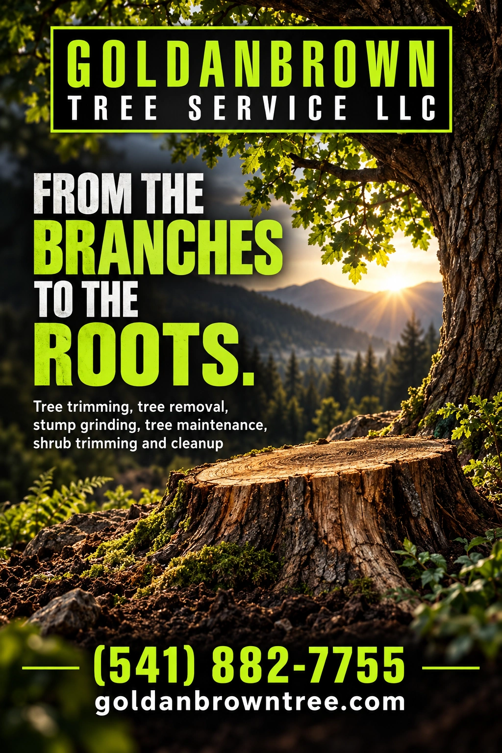 Goldanbrown Tree Service LLC — portrait advertisement