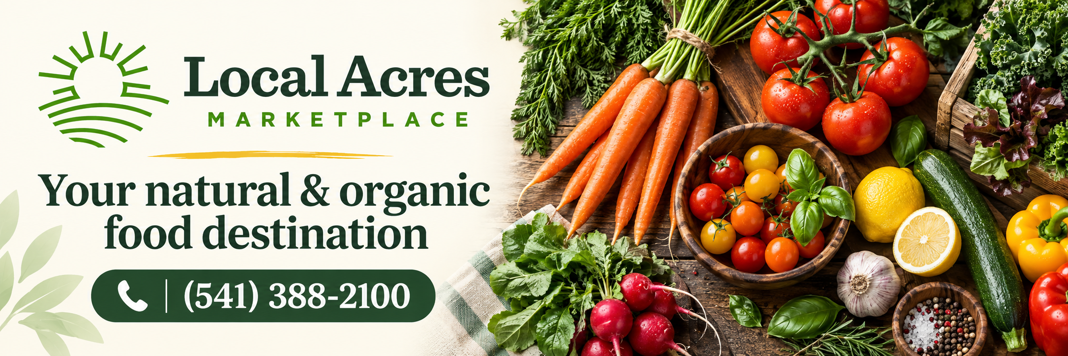 Local Acres Marketplace — banner advertisement
