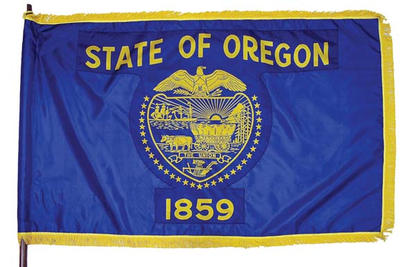 Oregon state flag